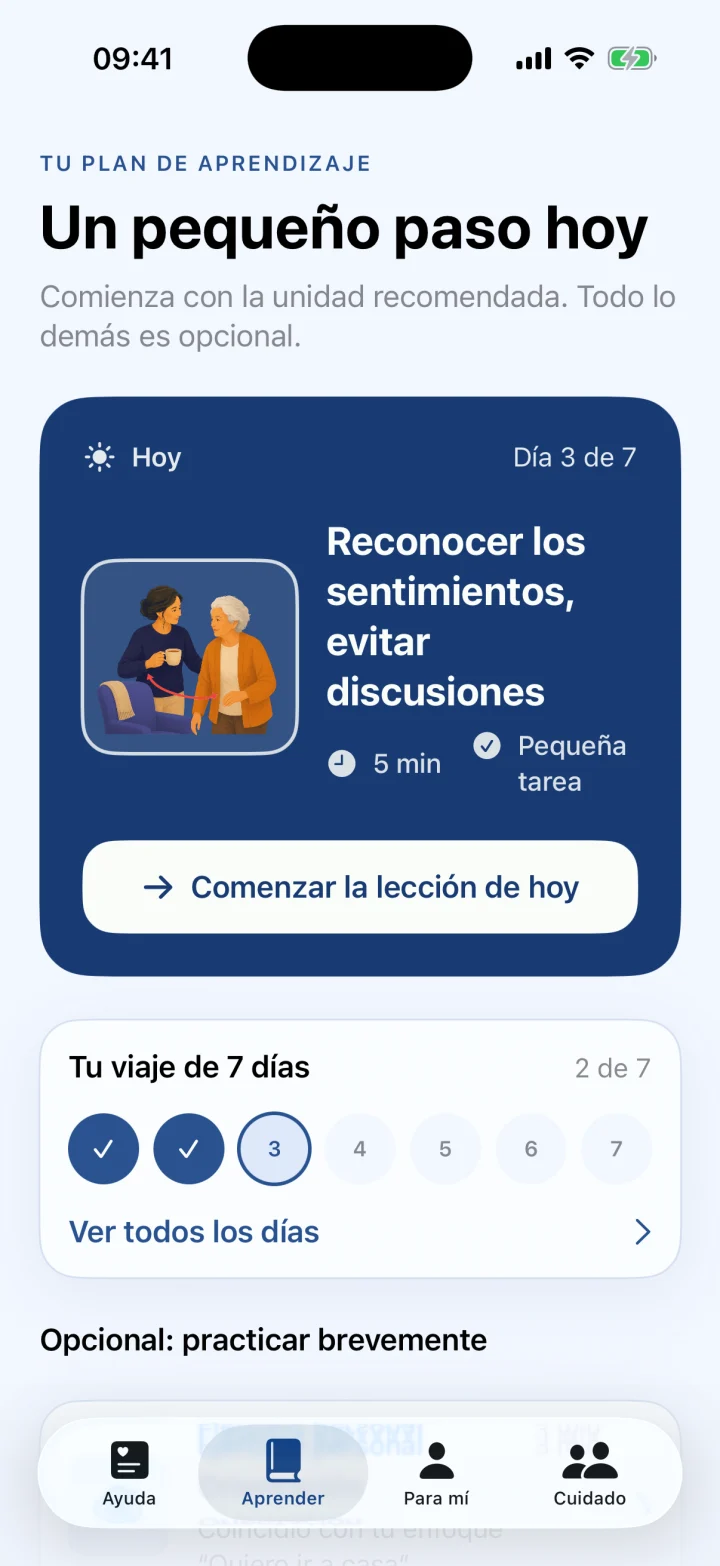 Tu plan personal de 7 días