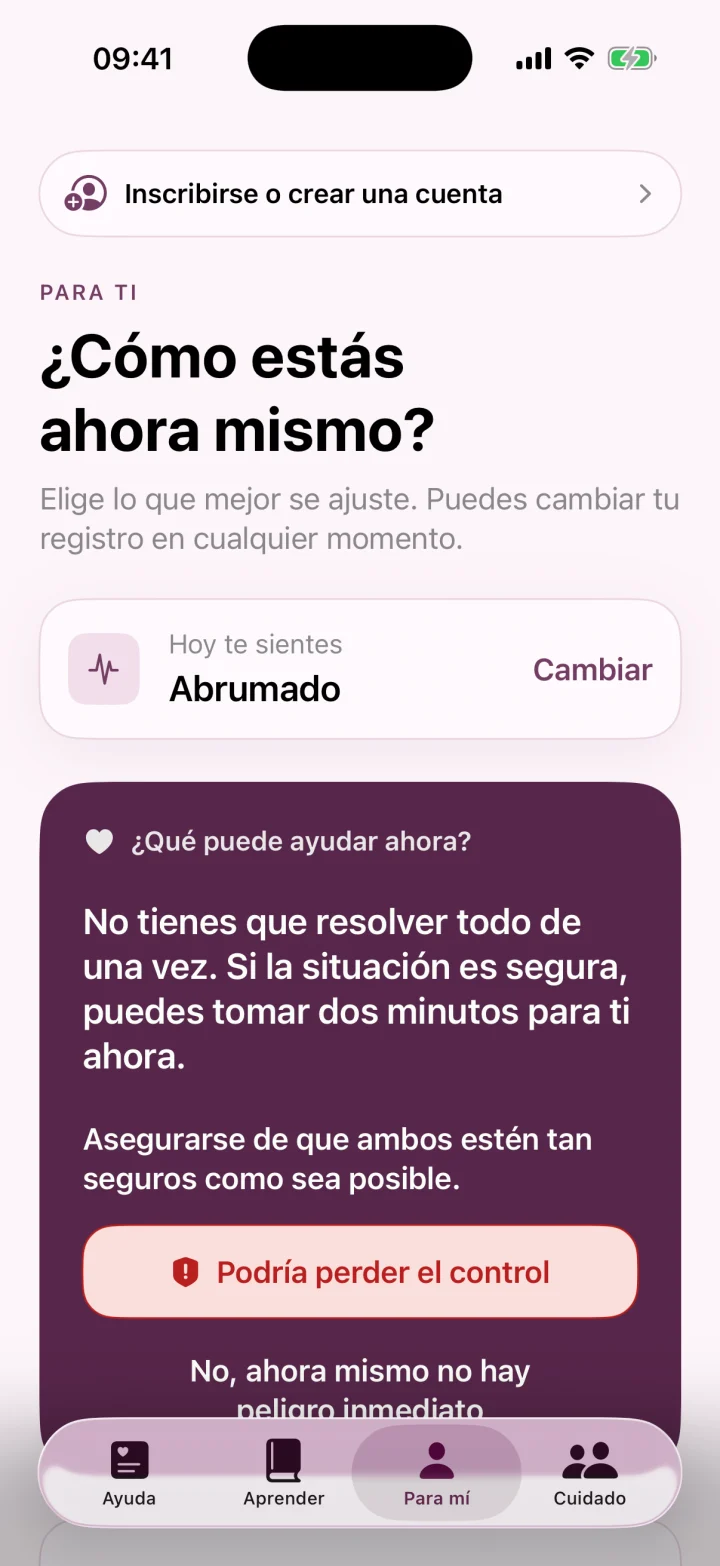 ¿Cómo estás ahora mismo?