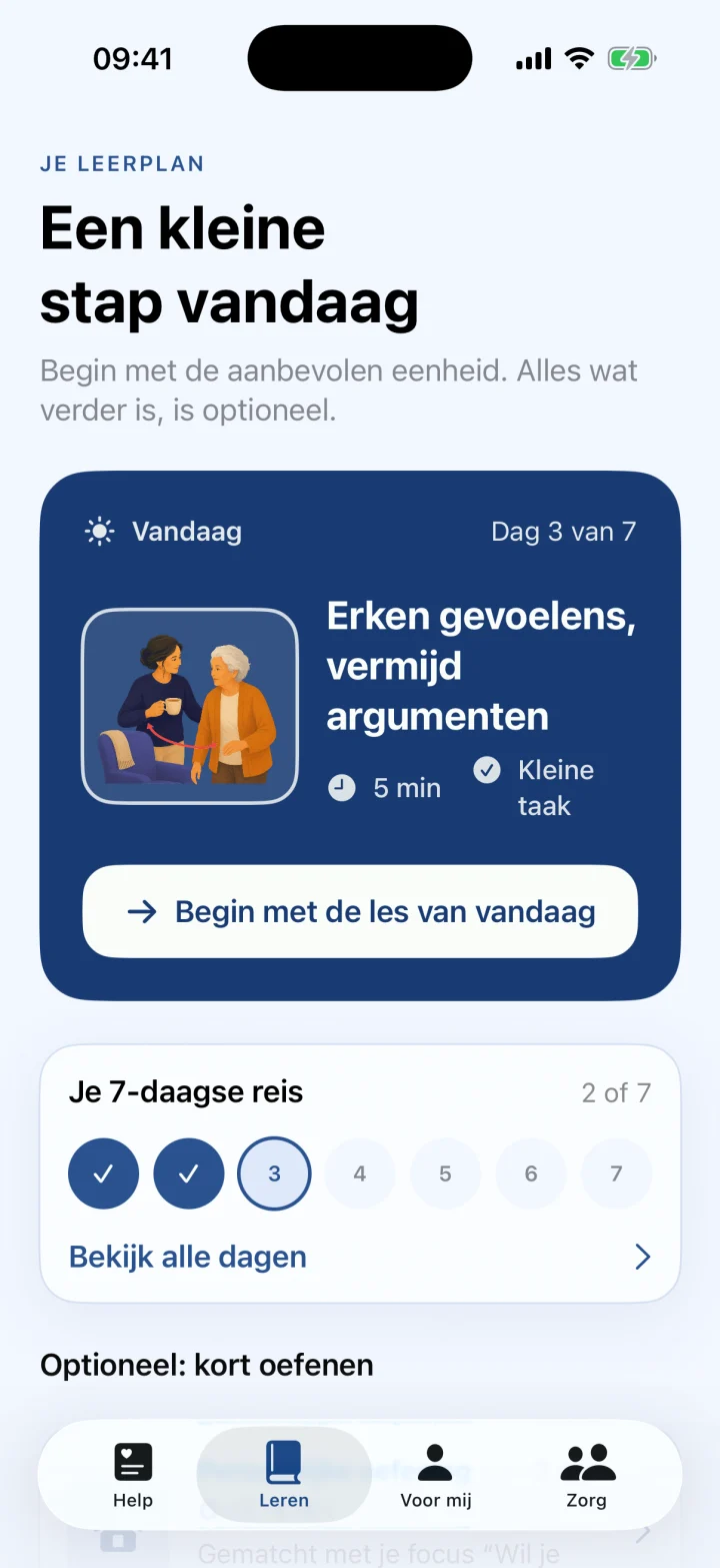 Jouw persoonlijke 7-daagse plan