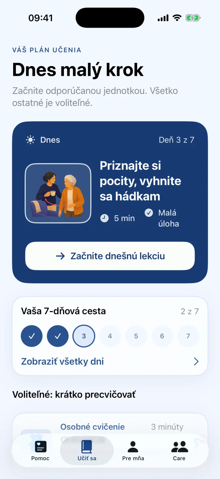 Váš osobný 7-dňový plán