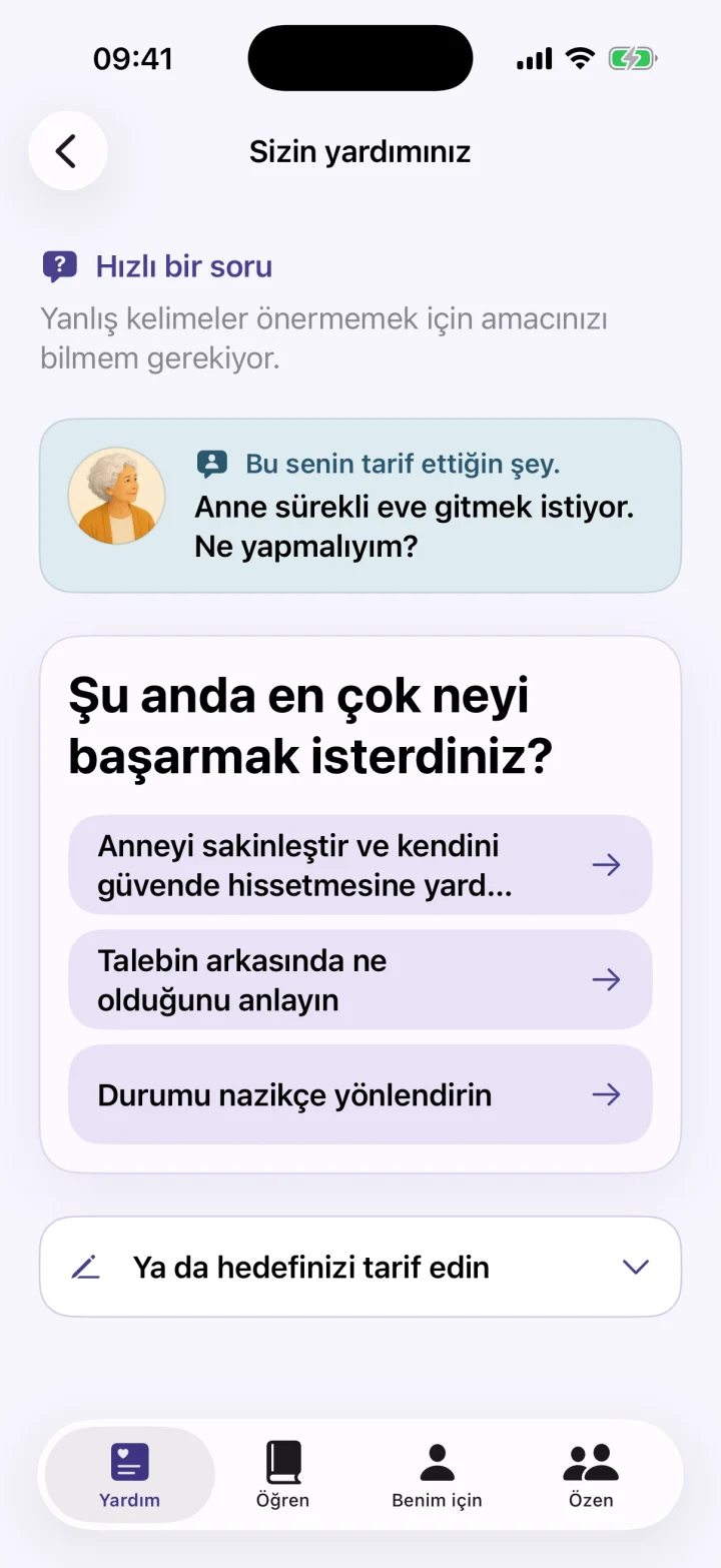 Hızlı bir soru