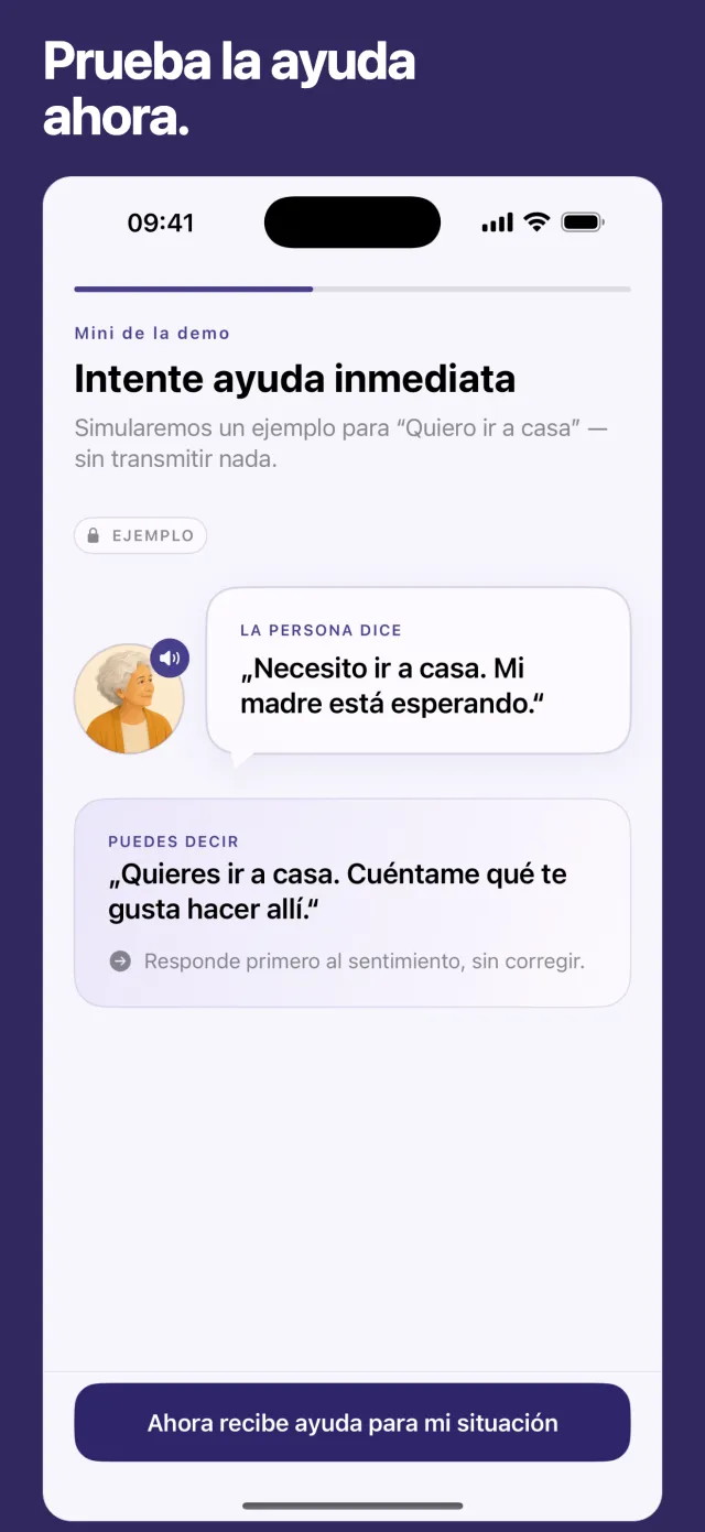 Prueba la ayuda ahora.