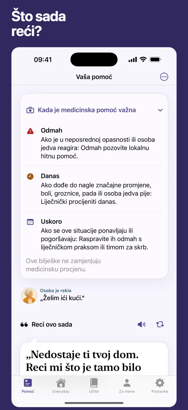 Što sada reći?