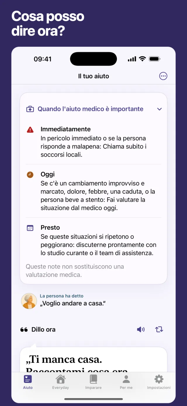 Cosa posso dire ora?
