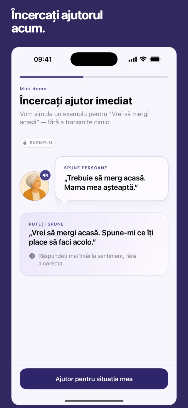 Încercați ajutorul acum.
