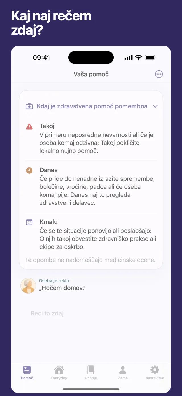 Kaj naj rečem zdaj?